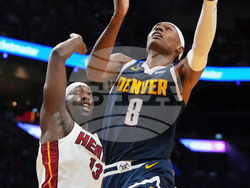 Nuggets Heat Basketball