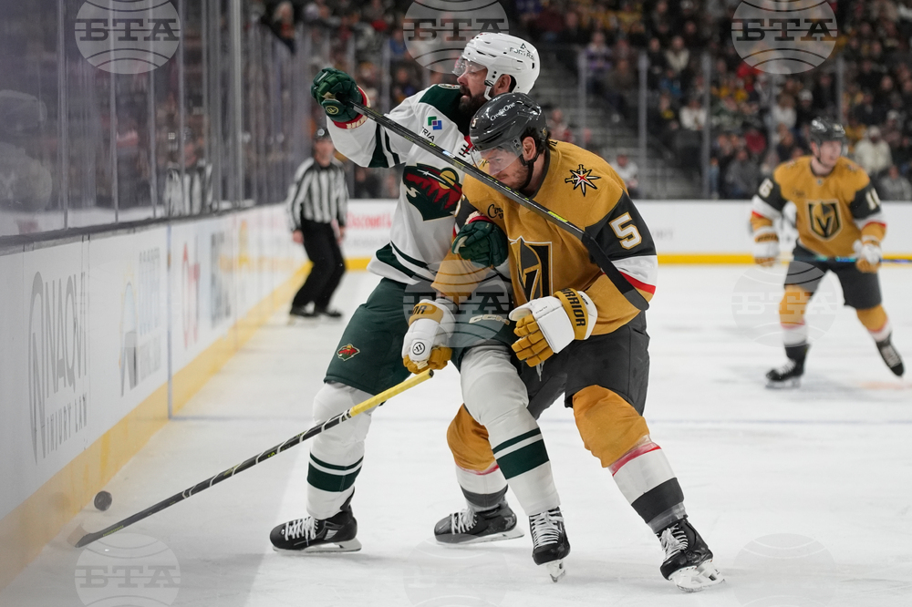 Wild Golden Knights Hockey