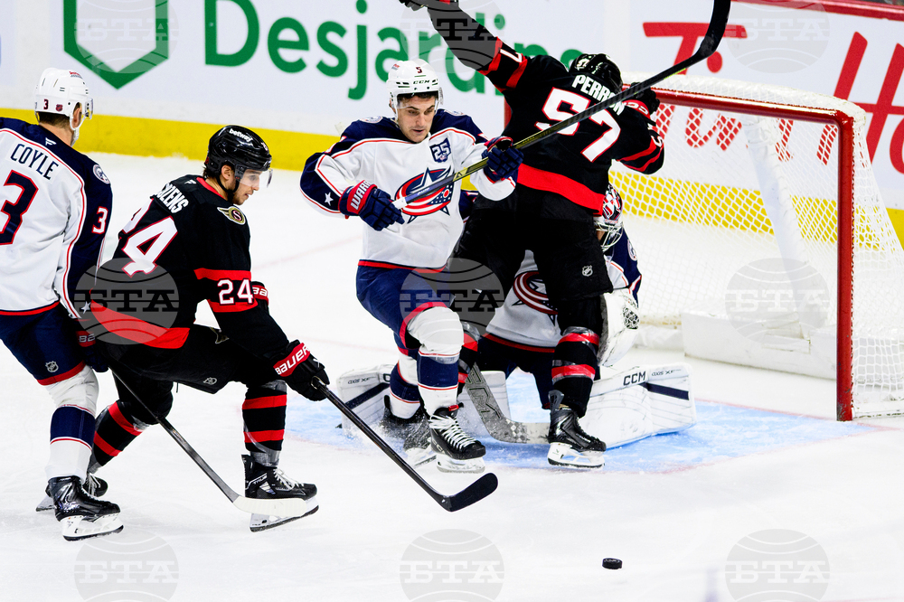 Blue Jackets Senators Hockey