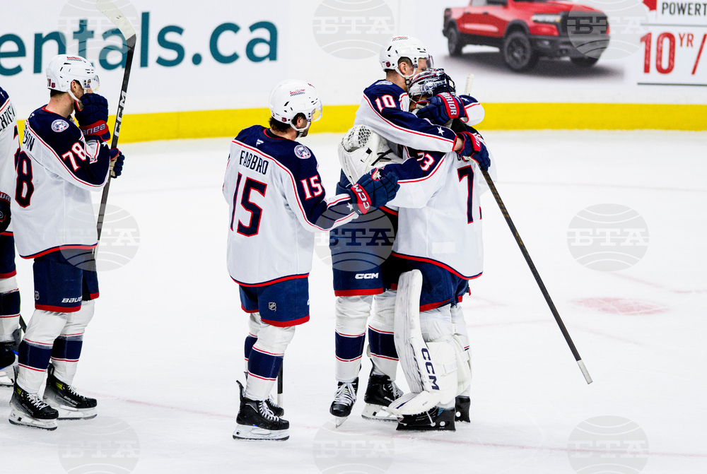 Blue Jackets Senators Hockey