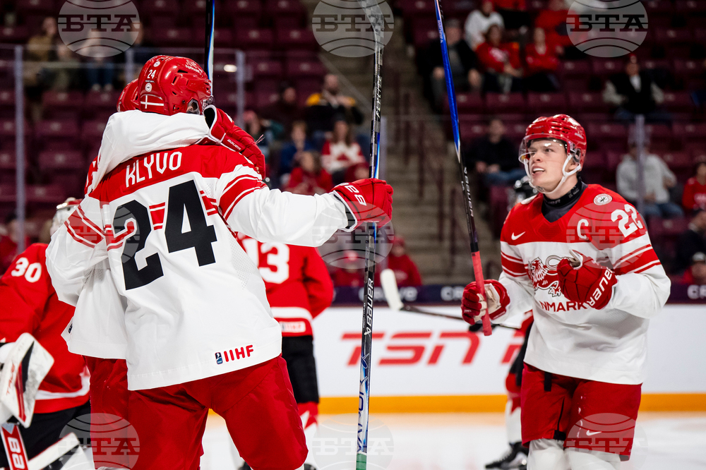 World Juniors Denmark Canada Hockey