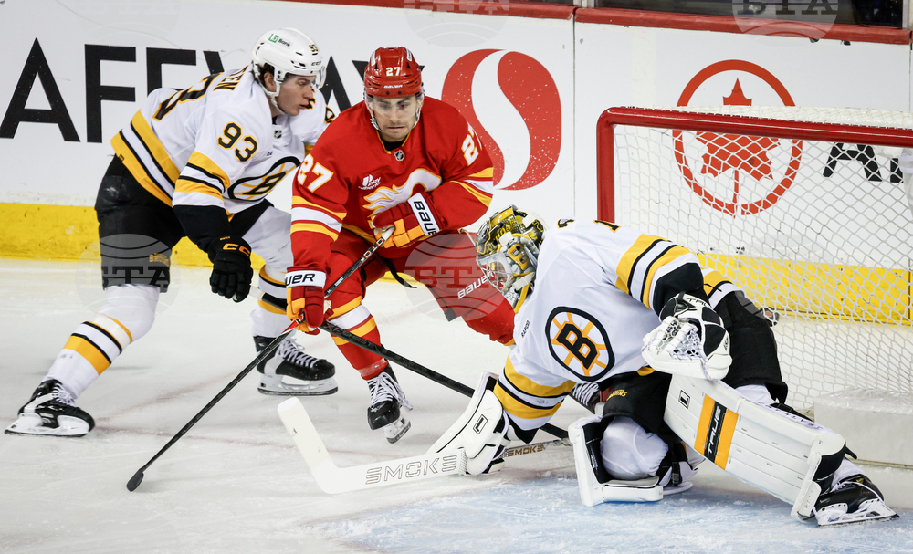 Bruins Flames Hockey