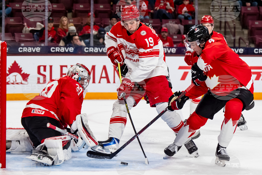 Canada Denmark World Juniors Hockey