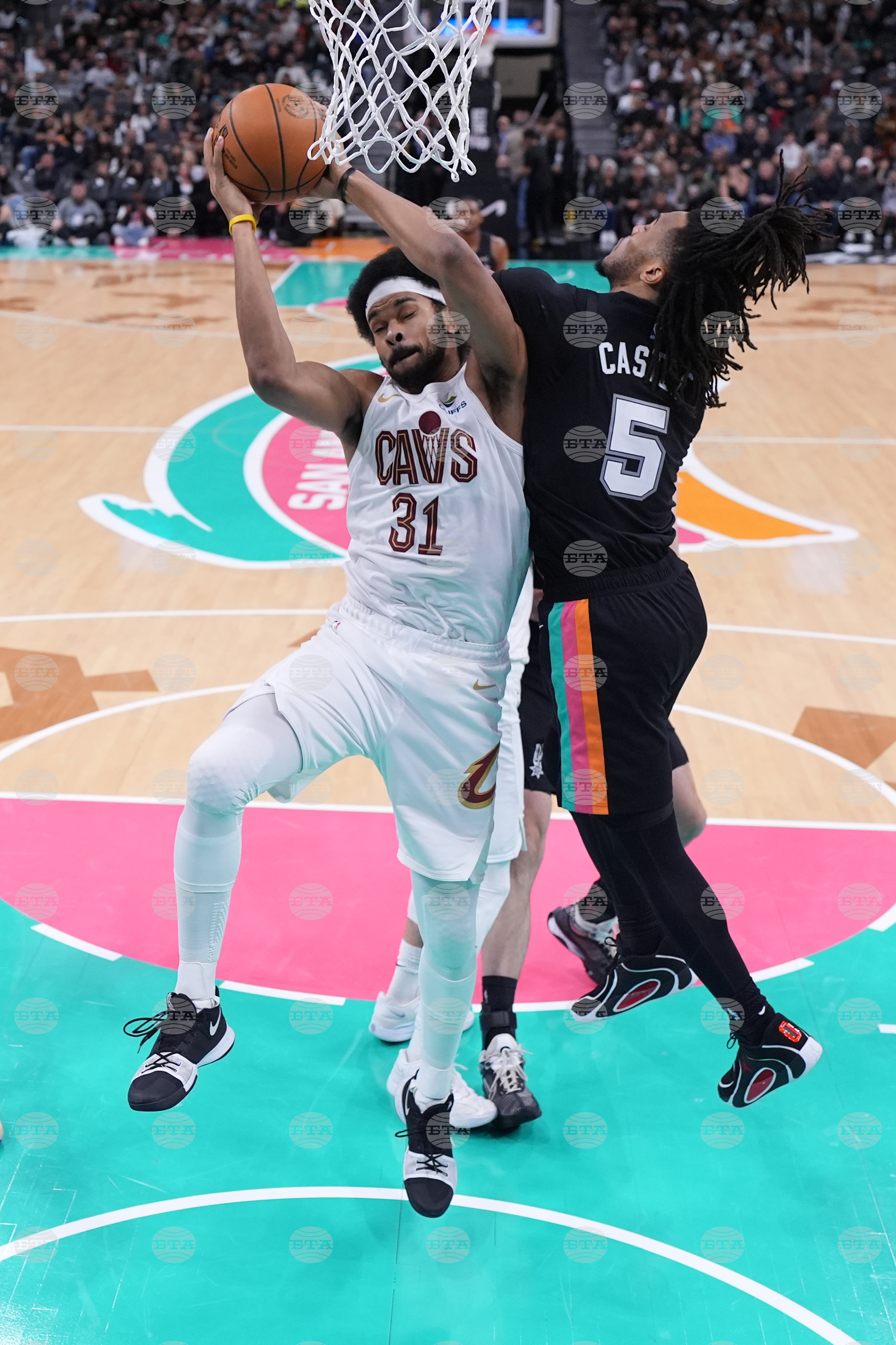 Cavaliers Spurs Basketball