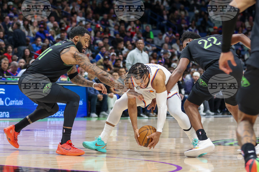 Knicks Pelicans Basketball