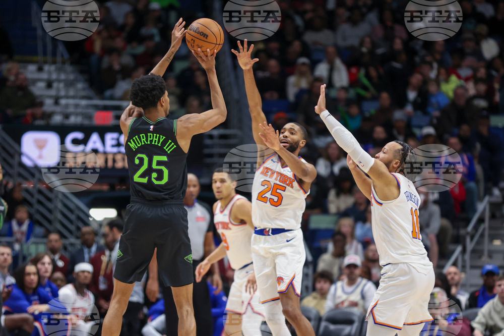 Knicks Pelicans Basketball