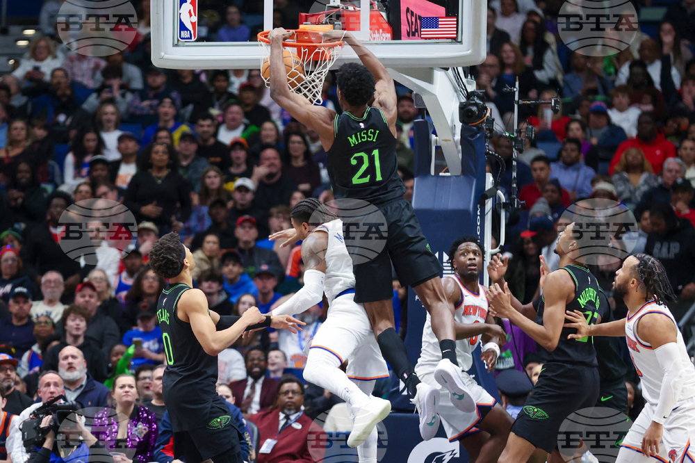 Knicks Pelicans Basketball