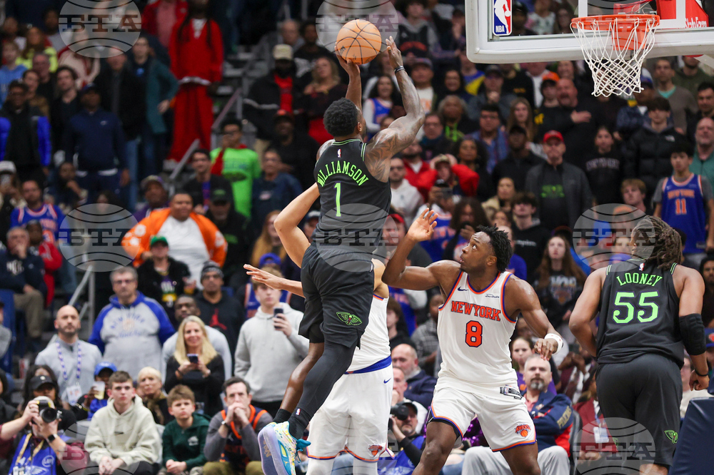 Knicks Pelicans Basketball