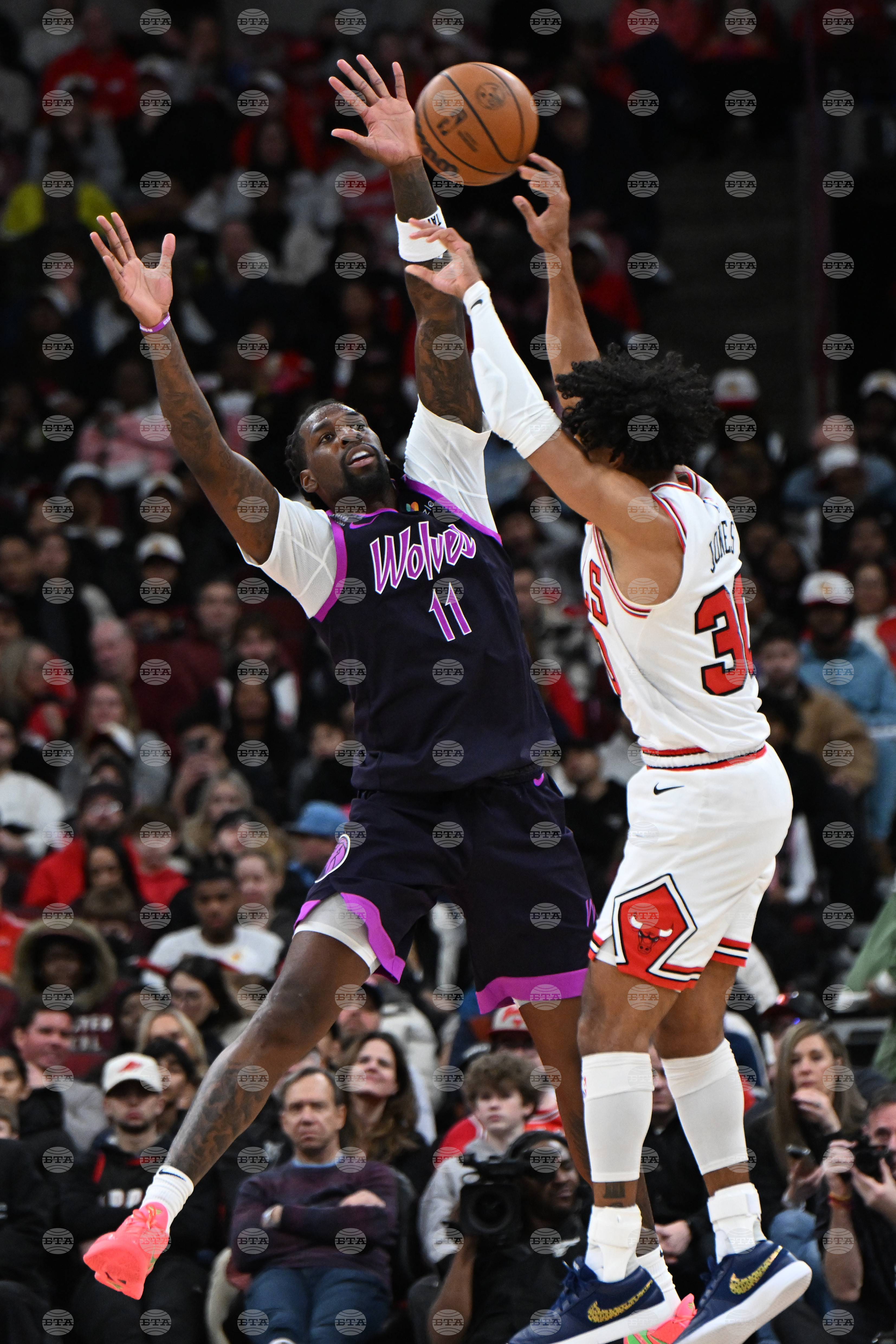 Timberwolves Bulls Basketball