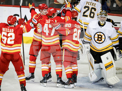 Bruins Flames Hockey