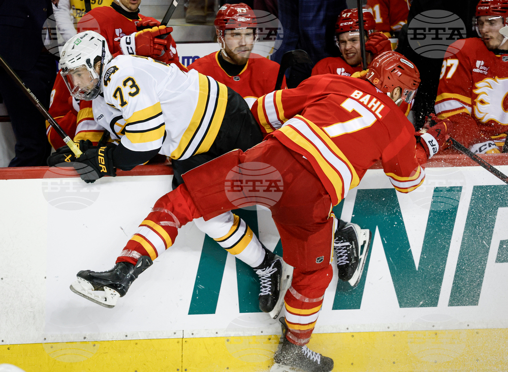 Bruins Flames Hockey