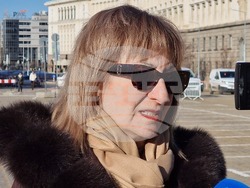 Подготовка за новогодишния концерт на площад „Батенберг“ в София, снимки – Даниел Димитров/БТА