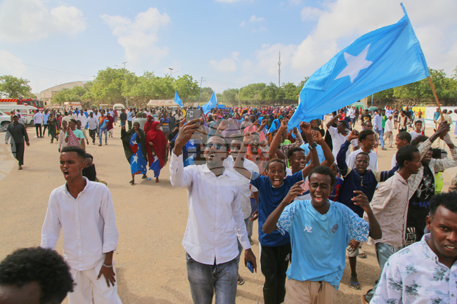 Somalia Israel Protest