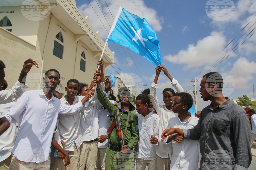 Somalia Israel Protest