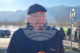 Враца - главен път Е 79 - протест