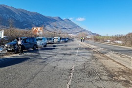 Враца - главен път Е 79 - протест