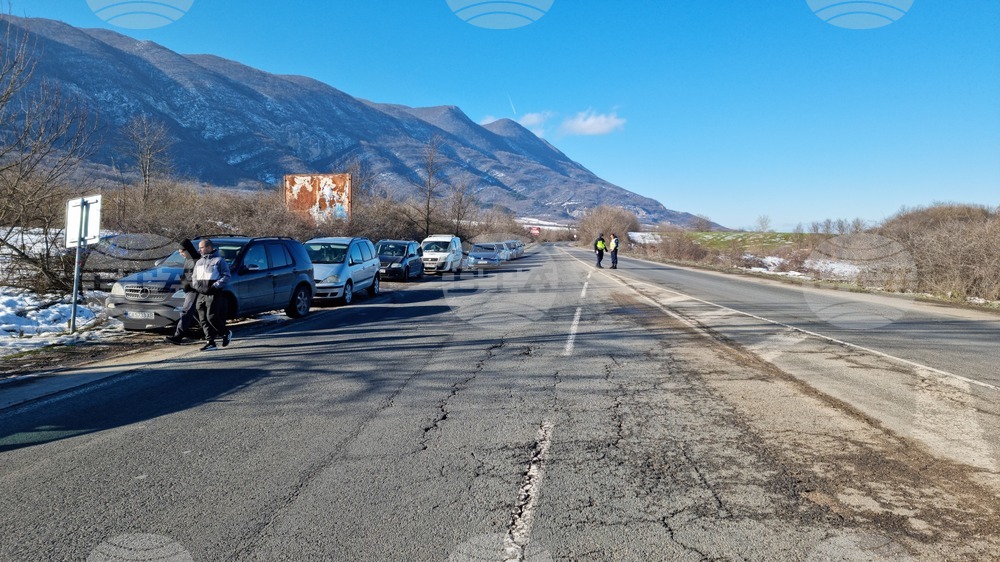 Враца - главен път Е 79 - протест