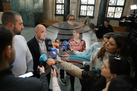 Съдебна палата - брифинг