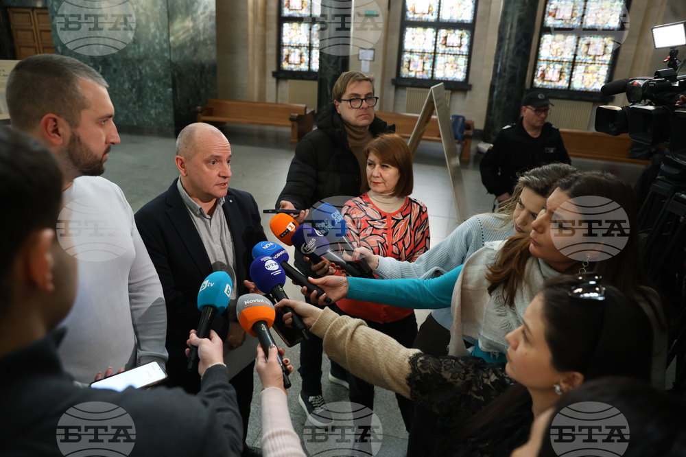 Съдебна палата - брифинг