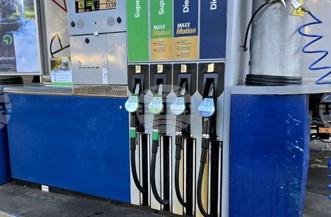 Petrol Prices Fall EUR 0.02 in January