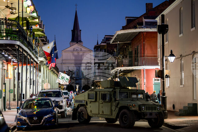 APTOPIX National Guard Louisiana