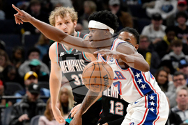 76ers Grizzlies Basketball