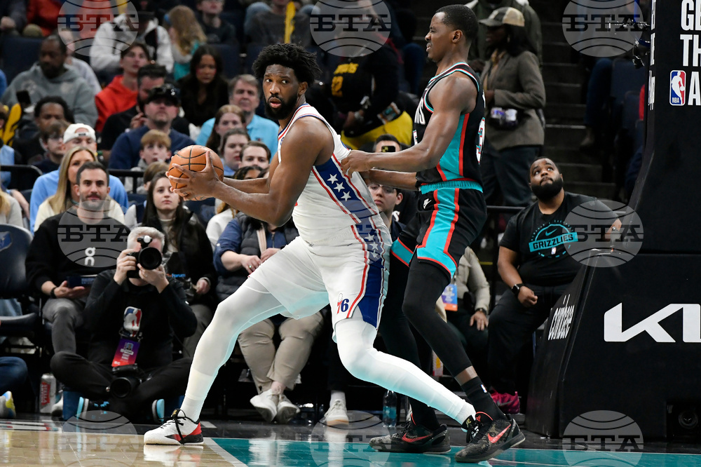 76ers Grizzlies Basketball