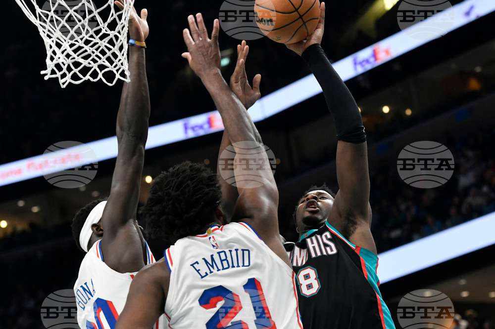 76ers Grizzlies Basketball