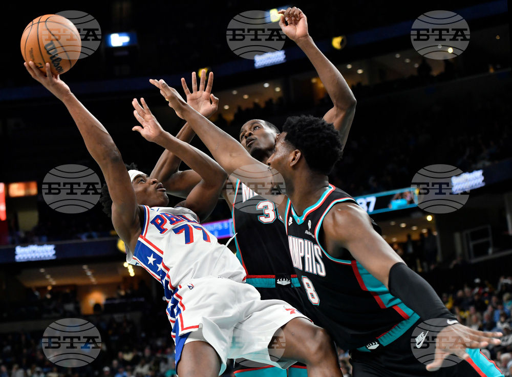 76ers Grizzlies Basketball