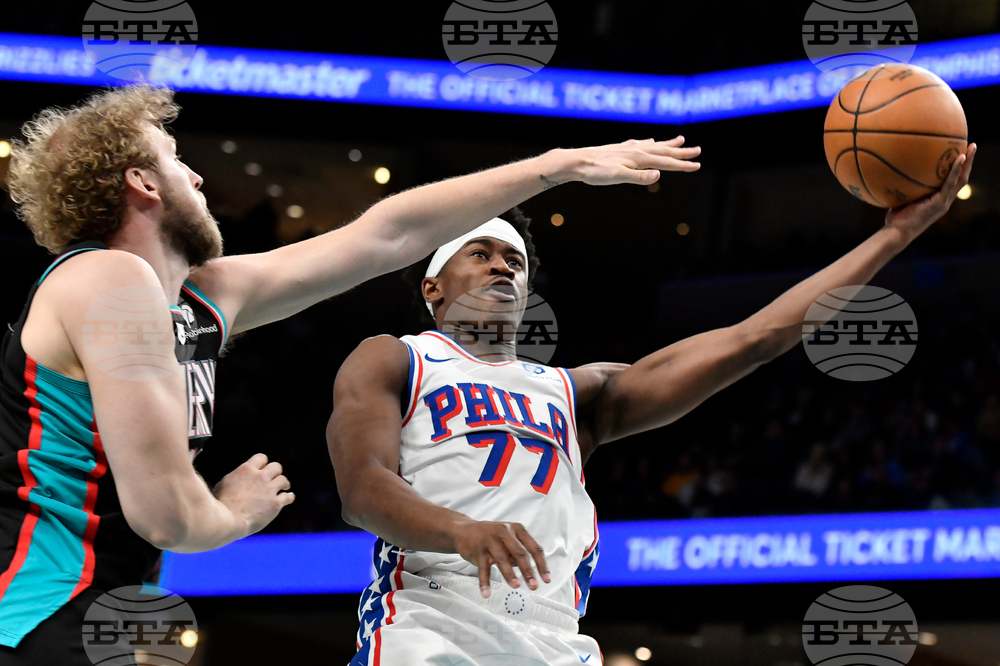 76ers Grizzlies Basketball