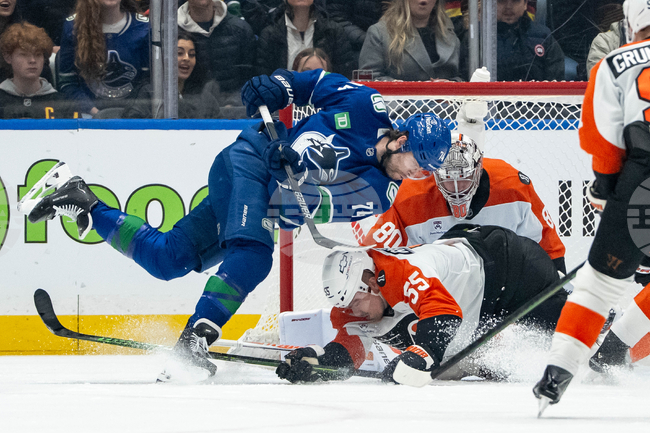 Flyers Canucks Hockey