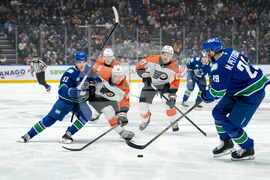 Flyers Canucks Hockey