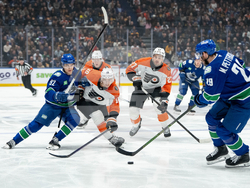 Flyers Canucks Hockey