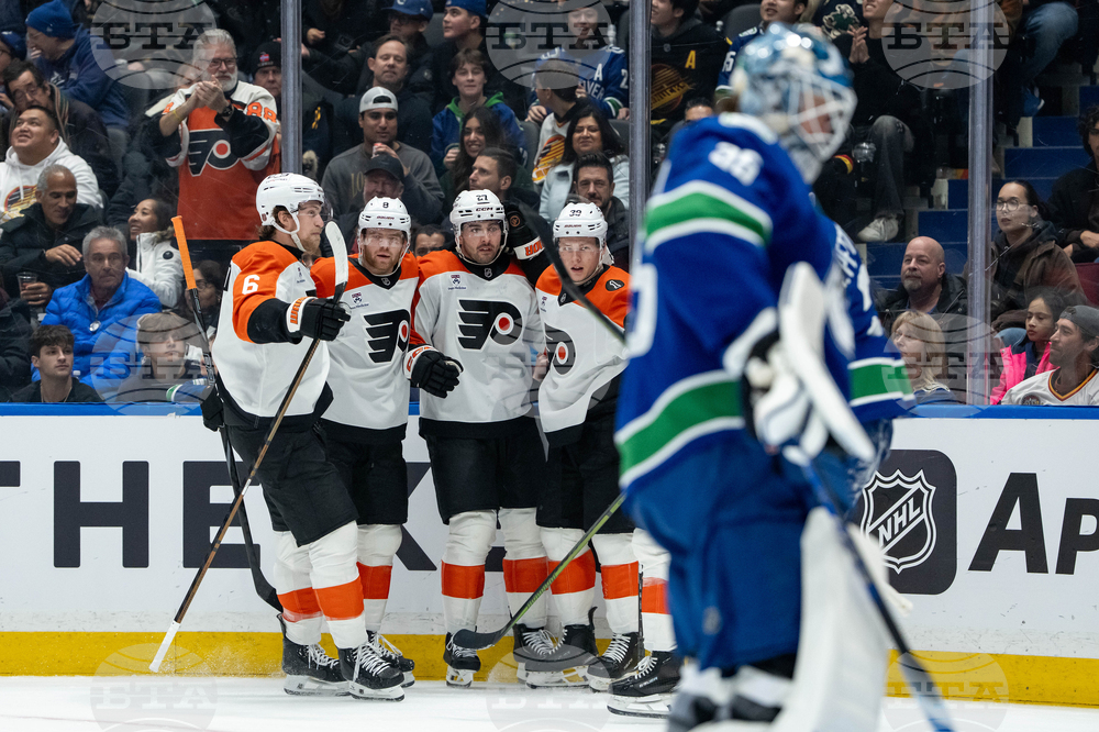 Flyers Canucks Hockey