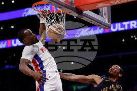 Pistons Lakers Basketball