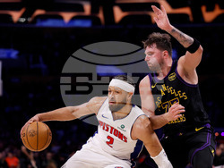 Pistons Lakers Basketball