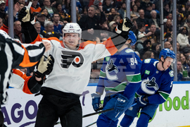 Flyers Canucks Hockey