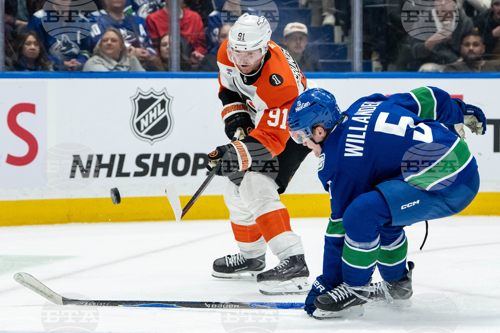 Flyers Canucks Hockey