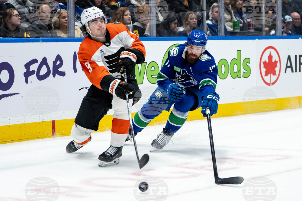 Flyers Canucks Hockey
