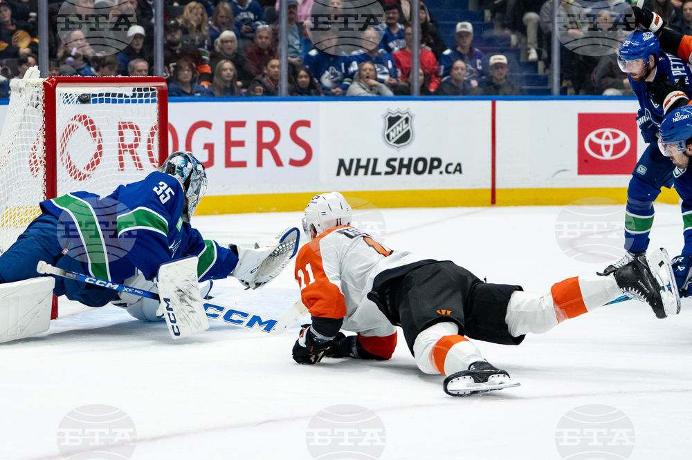 Flyers Canucks Hockey