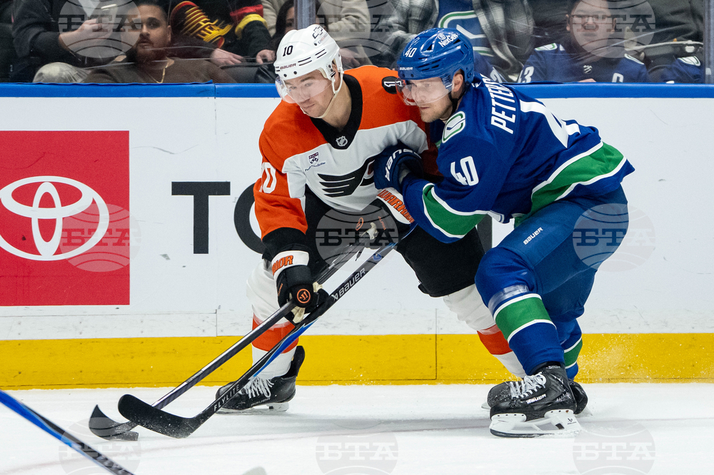 Flyers Canucks Hockey