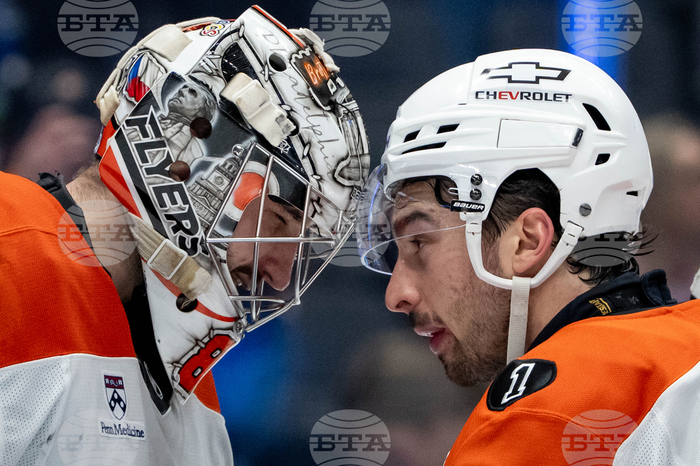 Flyers Canucks Hockey