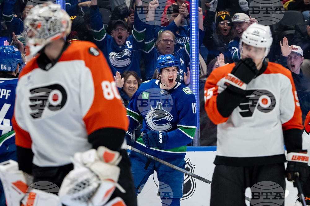 Flyers Canucks Hockey