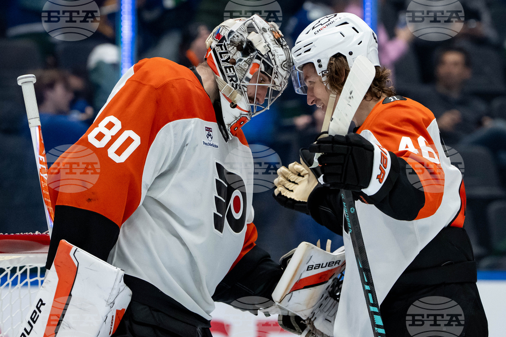 Flyers Canucks Hockey