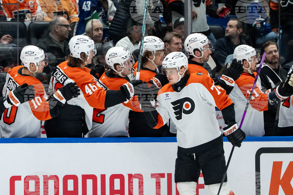 Flyers Canucks Hockey