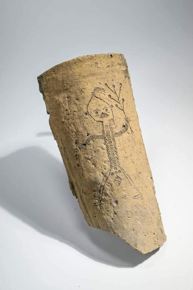 Керемида с изображение на сурвакар, датирана от XVIII – XIX век, се съхранява във фонда на Регионалния исторически музей в Търговище