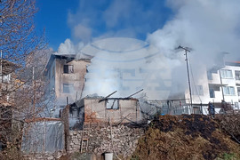 Смолян - пожар