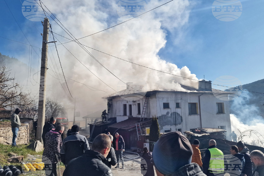 Смолян - пожар