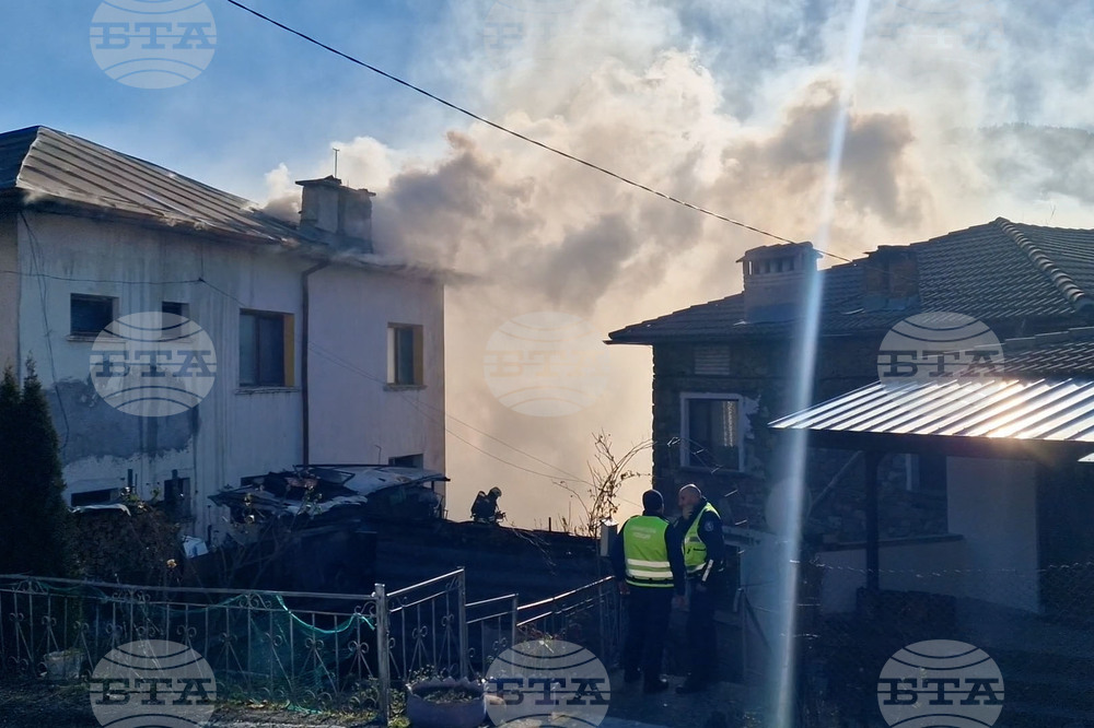 Смолян - пожар