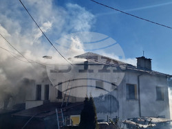 Смолян - пожар